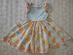 Matilda Jane 6 Dream Chasers Rainbow Way Kleid Ostern Frühling Sonne - Bild 1 von 5