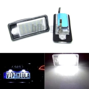 2x ILUMINACIÓN LED MATRÍCULA Matrícula Para Audi A4 C6 B6 S8 A3 8P A6 C6 Q7 PK - Imagen 1 de 8
