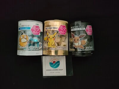 Pokemon x Kanebo Suisai Beauty Clear Enzyme Cleansing Powder 0,4g x 32 peças novo - Imagem 1 de 4