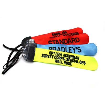 IRA GREEN / BRIGADE QUARTERMASTERS Military Luggage Tags Embroidered Name Tag For Luggage High Visibility 3 Pack