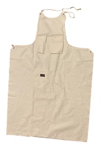 Vintage Sanforized Denim Union Made Shop Industrial Apron Burlington KC Selvedge - Picture 1 of 14