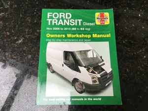 FORD TRANSIT Diesel Models 2006 to 2013 SERVICE REPAIR MANUAL BY HAYNES - Picture 1 of 6