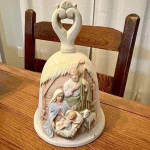 Vintage HOMCO Biskuitporzellan Weihnachtskrippe #5558 - Bild 1 von 4