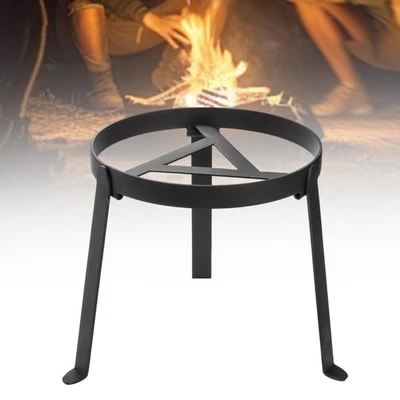 Folding Camping Tripod Open Fire Cooking Stand Campfire - Image 1 of 4
