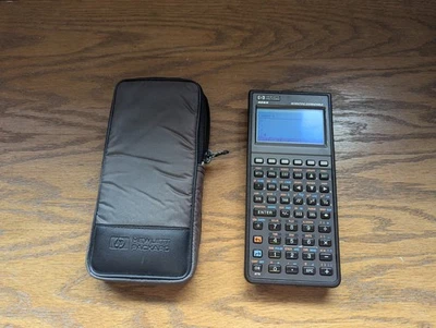 Hewlett Packard HP 48SX Graphing Calculator /w Case Tested Working - Image 1 of 4