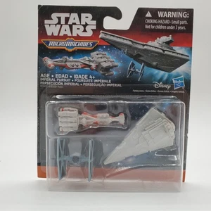 Star Wars Micro Machines IMPERIAL PURSUIT 3-Pack Star Destroyer Tantive IV NEW - Picture 1 of 5