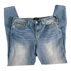 True Religion Jennie Curvy Mid Rise Super Skinny Damenjeans, Größe 29 - Bild 1 von 10
