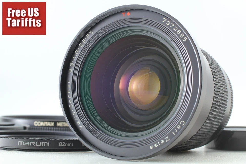 [Top MINT] Contax Carl Zeiss Vario-Sonnar T* 28-85mm F3.3-4 MMJ Lens From JAPAN - Image 1 of 4