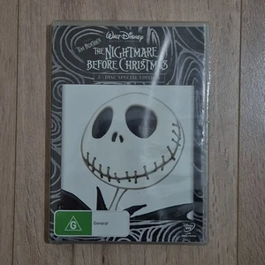 THE NIGHTMARE BEFORE CHRISTMAS 2x Disc DVD Special Edition New Sealed Disney - Picture 1 of 2