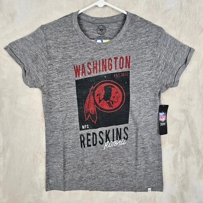 Washington Redskins футболка NFL 47 совершенно средний женщин серый новый с Ярлыками - Изображение 1 из 4