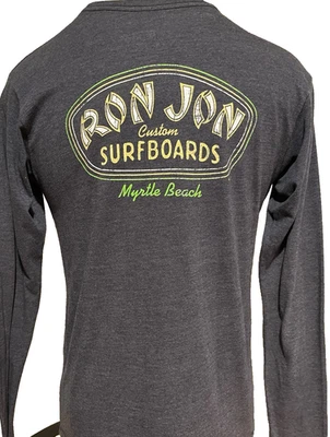 Camiseta para hombre Ron Jon Surf Shop tablas de surf Myrtle Beach manga media larga Foto 1 de 4