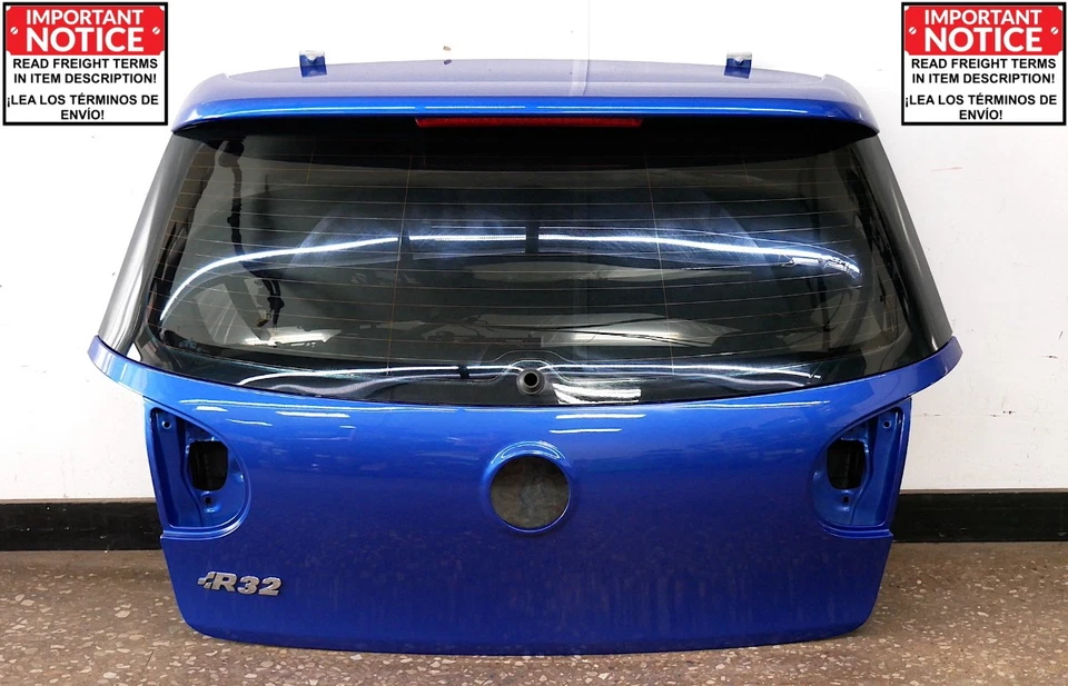 Puerta levadiza puerta trasera escotilla 06-09 VW Rabbit Golf GTI R32 Mk5 - LB5R azul profundo perla Foto 1 de 4