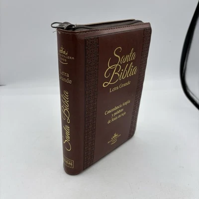 Santa Biblia Letra Grande Reina Valera 1960 Concordancia Espanol Spanish Bible - Image 1 of 4