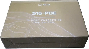 Alta Labs S16-POE Cloud-Managed PoE+ Switch 16-Gigabite Ports+2 SFP+ Ports - Imagen 1 de 5