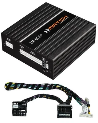 Amplificador Match Up 6DSP + PP-PAM 88 Arnés Plug & Play BMW Mini Cooper Mercedes Foto 1 de 4