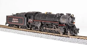 Broadway Limited 6923 N Scale B&M Heavy Pacific 4-6-2 #3714 Paragon4 DCC - Picture 1 of 5