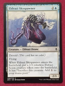 Magic The Gathering BATTLE FOR ZENDIKAR ELDRAZI SKYSPAWNER devoid card MTG - Picture 1 of 2
