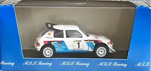 1/43 MDS Racing Peugeot 205 T16 1986 Monte Carlo Rally #1 Salones & Harjanne - Imagen 1 de 6