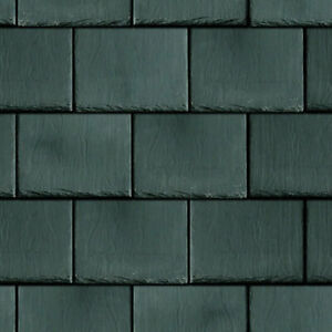 1/12 Dolls House Dark Grey Roof Slates Tiles Embossed A3 Paper Card DIY766A