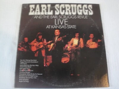 Earl Scruggs And The Earl Scruggs Revue — концерт в штате Канзас — ВИНИЛОВАЯ ПЛАСТИНКА LP - Изображение 1 из 2