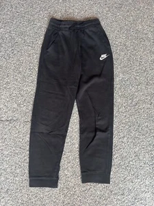 Nike Sweatpants Big Kids Boys Large Black Jogger Club Fleece NSW - Pre Owned - Picture 1 of 4