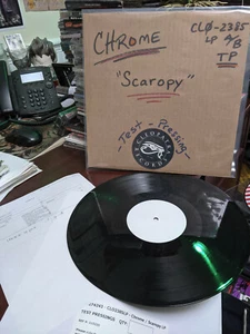 CHROME Scaropy - TEST PRESSING LP only 4 copies made Helios Creed - Picture 1 of 4