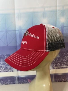 Seneca Petroleum Company SnapBack CapAmerica Indian Chief Hat Mesh Trucker - Picture 1 of 9
