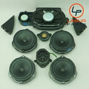 W204 12-15 Mercedes C Class Coupe Subwoofer Tweeter & Door Speaker Set BX310 - Picture 1 of 12