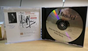 Neville Marriner *SIGNED* Handel Water Music etc Brilliant Classics 5 CD Box Set - Picture 1 of 5