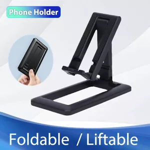 Adjustable Phone Tablet Desktop Stand Desk Holder Mount Cradle For iPhone iPad - Picture 1 of 9