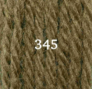 Appleton Crewel Wool - 27 Yd Skein - Mid Olive Green Color 345 - Picture 1 of 1