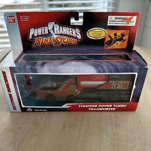 Power Rangers Ninja Storm Action Racers Thunder Power Turbo Transporter (MISB) - Bild 1 von 8