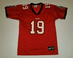 Keyshawn Johnson Tampa Bay Buccaneers Jersey Puma Size Youth Large (14-16) - Picture 1 of 4
