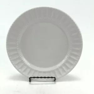 Gibson abgeschrägter kleiner weißer Teller 8 Zoll China Set Ersatz Backofen sicher - Bild 1 von 4