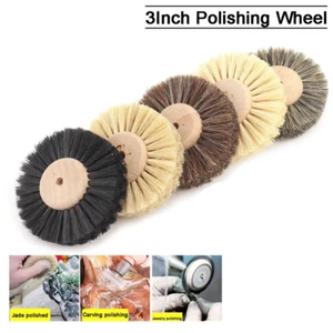3" 78mm Abrasive Brush Polishing Grinding Buffing Wheel For Bench Grinder Tools - Picture 1 of 13
