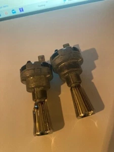 Vintage automobile chrome switches art deco style - Picture 1 of 3
