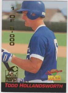 1994 SIGNATURE ROOKIES BASEBALL #S3 TODD HOLLANDSWORTH NM - Bild 1 von 2