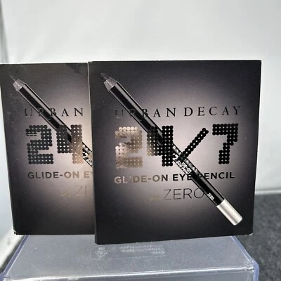 Urban Decay - 2x delineador de ojos 24/7 deslizamiento en CERO 0,03 oz viaje cada uno Foto 1 de 4