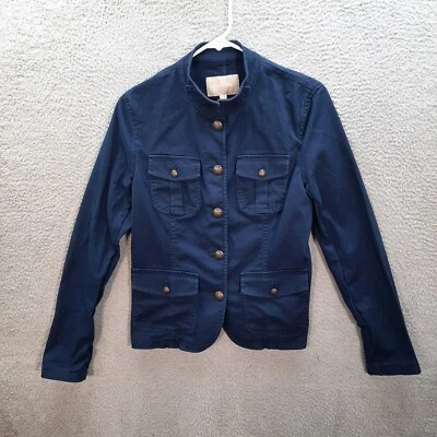 Banana Republic Jacket Womens 8 Blue Preppy Normcore Classiccore Light Academia - Image 1 of 4