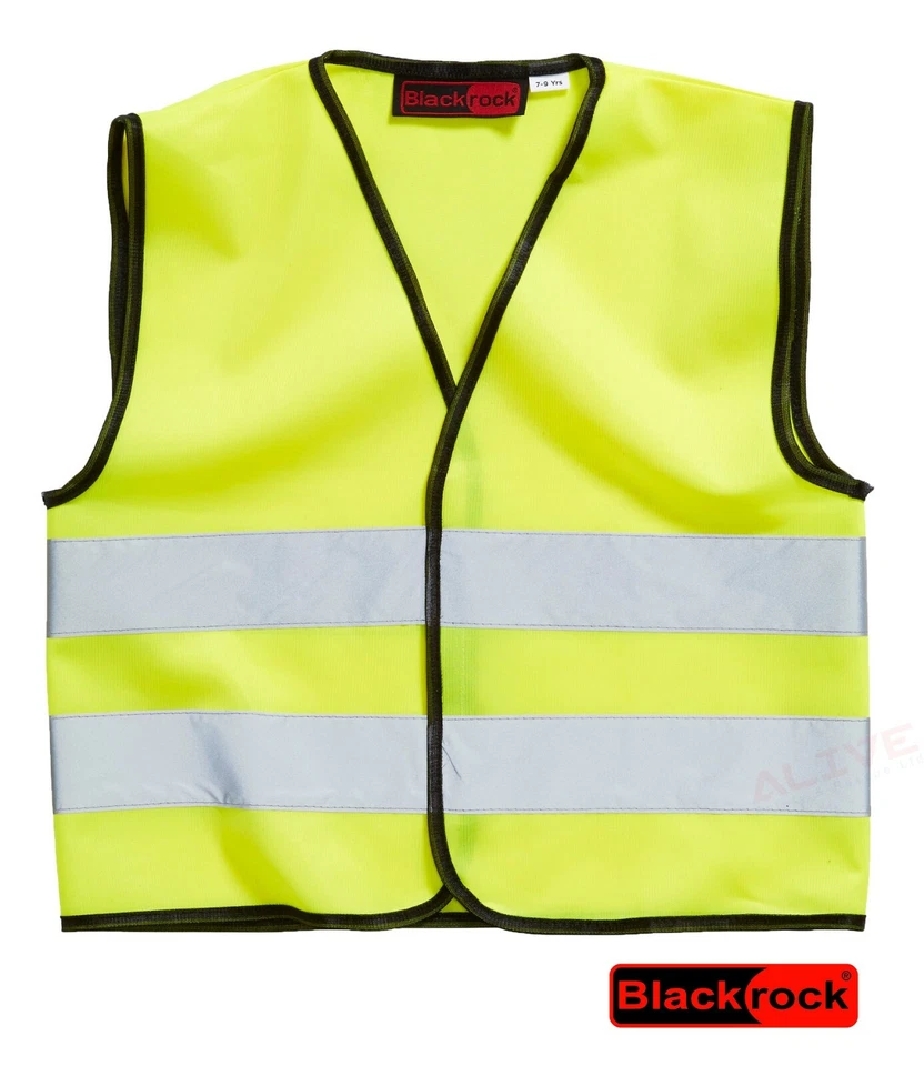 Baratec High Visibility Waistcoat Chlds 4-6 years