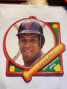 San Francisco Giants Candy Maldonado 1989 Tara Toy Collector Plaque Vintage - Picture 1 of 2