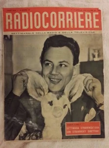RADIOCORRIERE TV 1954 - N.15 CLAUDIO VILLA,GIORGIO ALBERTAZZI - Picture 1 of 5