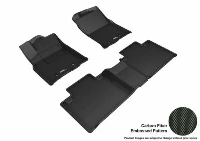 3D MAXpider черный 1-й и 2-й ряд 3 изделия комплект для Toyota Tacoma - Изображение 1 из 4