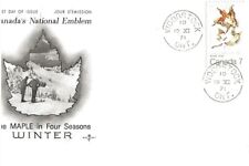 CANADA 1971 FIRST DAY COVER  WINTER MAPLE LEAF