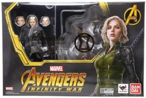 BANDAI S.H.FIGUARTS MARVEL AVENGERS: INFINITY WAR BLACK WIDOW & EFFECT EXPLOSION - Picture 1 of 10