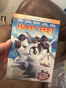 Happy Feet DVD Full Screen Robin Williams 2006 Animated Movie - Picture 1 of 6