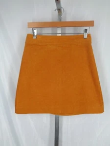 J Crew Factory Mustard Corduroy Mini Skirt Size 0 New - Bild 1 von 6