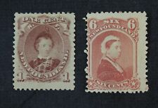 CKStamps: Canada Stamps Collection Newfoundland Scott#32A 35 Mint H OG