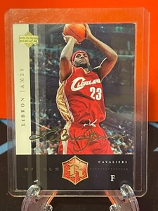2004-05 UD Rivals - LeBron James #12 Gold Facsimile Signature - Picture 1 of 2