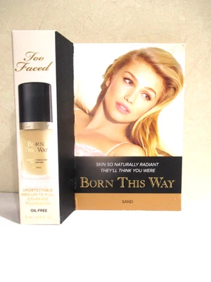 Too Faced BORN THIS WAY - Undetectable -Med. To Full Coverage Foundation - SAND - Image 1 of 2